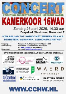 poster concert Westmaas
